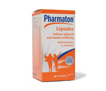 Pharmaton N15229865A Enhancing Physical And Mental Wellbeing Multivitamin And Minerals 30 Tablets in OMAN