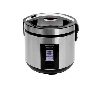 Geepas GRC4330 1.8 Litre Stainless Steel Rice Cooker With Non-stick Innerpot in UAE