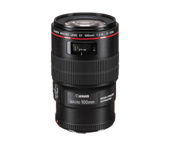 Canon EF 100mm F/2.8L Macro IS USM Lens - Black in UAE