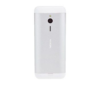 Express Delivery - Nokia 230 16MB RAM Dual Sim 2G Mobile Phone - Silver - ID 38135