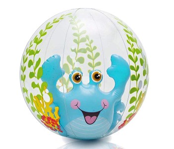 Intex ZX-58031 61CM Aquarium Transparent Beach Ball in OMAN
