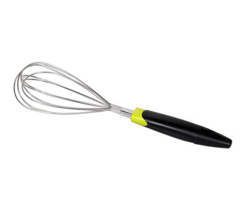 Royalford RF8918 Stainless Steel Whisk With ABS Handle - Black & Silver in UAE