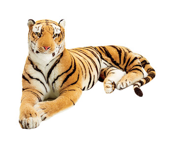 Plush Big Tiger - Brown in KSA