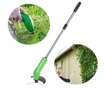 Express Delivery - Garden Zip Trim Portable Cordless Trimmer Lawnmower Grass Edger Works With Standard GE-321 - ID 13607