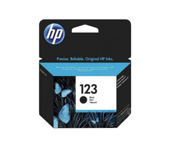 Express Delivery - Hp 123 Ink Cartridge - Black (F6V17AE) - ID 27935