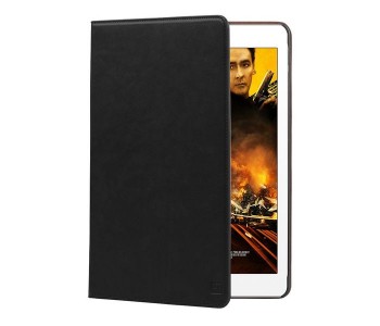 Promate Valdo-Mini4 Premium Fabric Folio Case With Horizontal Stand Function For IPad Mini 4 - Black in UAE