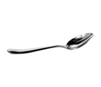 Royalford RF8664 2 Pieces Stainless Steel Dessert Spoon Set - Silver in UAE