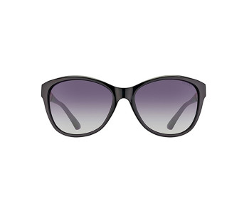Guess GU7451 01B Wayfarer Black & Silver Frame And Grey Gradient Mirrored Sunglasses For Unisex in OMAN