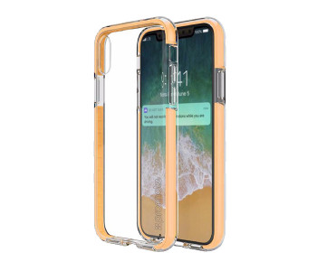 Promate SNAP-X Easy-Fit Super-Slim Protective Case With Bumper Function - Gold in KSA