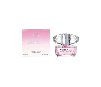 Versace 50ml Bright Crystal Eau De Toilette For Women in KSA