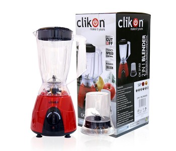 Express Delivery - Clikon CK2152 2 in 1 Blender - Red - ID 8791