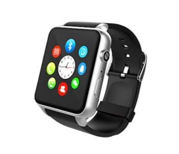 ITouch K1 Genuine Quality Latest Bluetooth Smart Watch With Memory And Sim Card Slot Black in UAE
