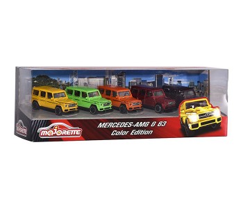 Majorette 212053165 5 Pieces Mercedes Amg G63 Toy Cars Gift Pack in OMAN