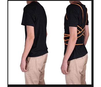 Posture Correcter Back Brace, Adjustable Breathable Comfort Clavicle & Shoulder Back Support Brace For Women And Men,Best Lower Back Support, Black in UAE