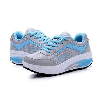 Express Delivery - Summer Breathable Women's Casual Dance Sneakers Eu 37 - Blue - ID 30122