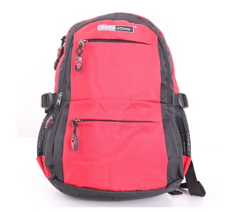 Para John PJSB6014A20 16-inch School Backpack - Red in UAE