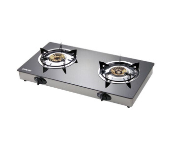 Nikai NG5092G Double Gas Burner Black And Silver in OMAN
