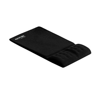 Promate Accutrack Mouse Pad With Comfort Wrist Rest And Memory Foam, Black in UAE