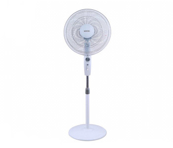 Krypton KNF6112 16-Inch Stand Fan - White in UAE