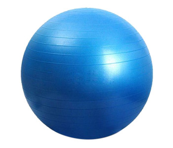 Fitness Yoga Exercise Anti Burst Gym Ball - Blue, 65cm in KSA