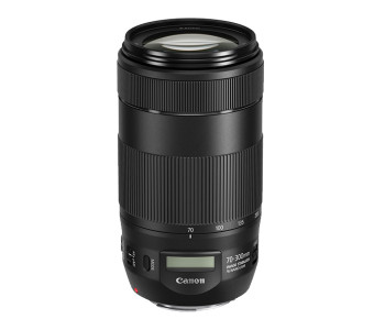 Canon EF 70-300mm F/4-5.6 IS II USM Lens - Black in UAE