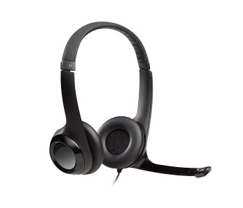 Logitech 981-000406 H390 USB Headset - Black in OMAN