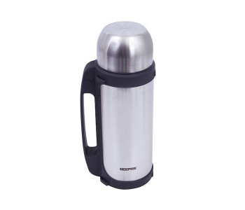 Express Delivery - Geepas GSVB4112 1.8 Litre Stainless Steel Inner Vacuum Flask, Silver - ID 13994