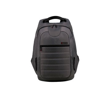 Promate Zest 15.4 Inch Multifunction Laptop Backpack With Multiple Storage Option, Grey in KSA