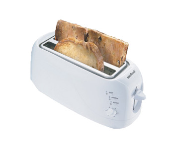 Sanford SF5752BT BS 1300 Watts 2 Slice Bread Toaster - White in KSA