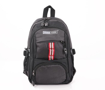 Para John PJSB6015A22 22-inch School Backpack - Dark Grey in UAE
