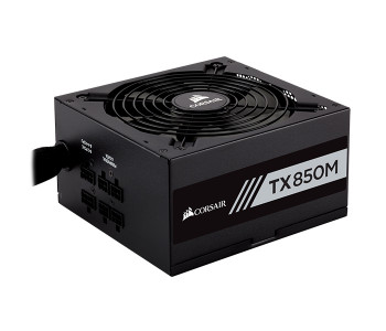 Corsair CP-9020130-UK TX-M Series TX850M 850W 80 Plus Gold Certified PSU - Black in OMAN