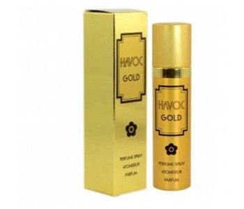 Express Delivery - Havoc 75ml Gold Perfume Spray - ID 13505