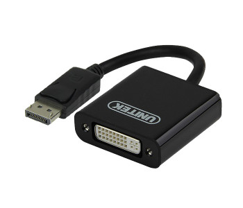 Express Delivery - Unitek Y-5118AA DisplayPort to DVI Female Converter - Black - ID 30084