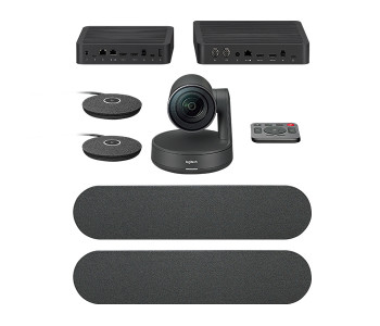 Logitech 960-001242 Rally Ultra-HD Dual Speaker ConferenceCam With Automatic Camera Control - Black in UAE