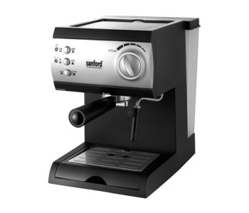 Sanford SF1399ECM BS 1050W 12 Cups Espresso Coffee Maker in KSA