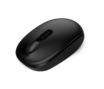Microsoft 1850 Wireless Mobile Mouse - Black in KSA