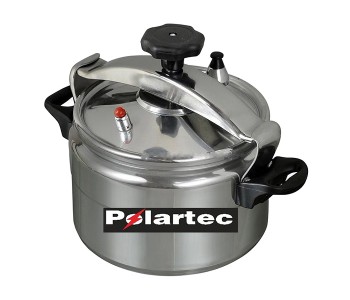Polartec SW12449 4 Litre Aluminium Pressure Cooker - Silver in UAE