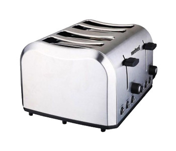 Sanford SF5745BT BS 4 Slice Bread Toaster - Silver in KSA