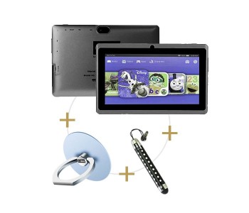 C Idea CM10 7 Inch 1GB RAM 8GB Internal Memory Android Tablet With Combo Of Touch Pen And Finger Holder Black in KSA