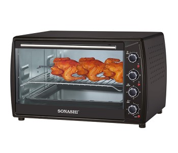Sonashi STO-732 63 Litre Electric Oven With Rotisserie & Convection Function - 2200W in UAE