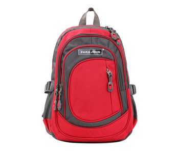 Para John PJSB6000A16-R 16-inch School Bag - Red in KSA