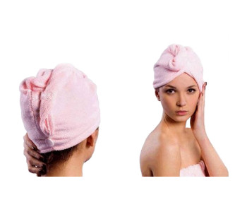 Hair-Drying Absorbent Microfiber Turban Towel For Women in UAE