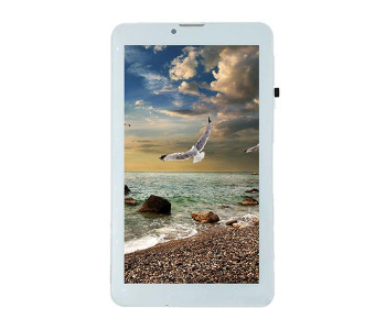 Atouch A7 Plus 7-inch 1GB RAM 16GB Storage 4G LTE Tablet With Dual SIM - White in KSA