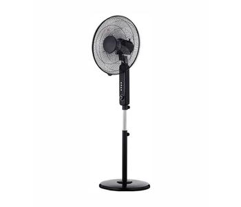 Express Delivery - Geepas GF9488 16-inch 3 Speed Stand Fan, Black - ID 568