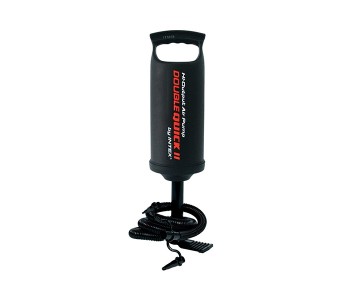 Intex ZX-68614 36CM Double Quick Hand Air Pump - Black in OMAN