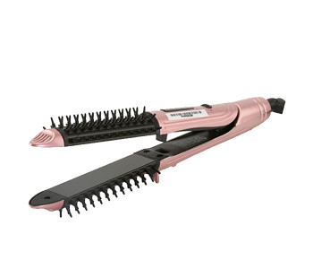 Olsenmark OMH4006 2-in-1 Hair Straightener With Brush in UAE
