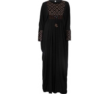 Abaya ABY39L Size L For Women Black in UAE
