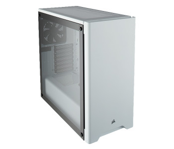 Corsair CC-9011133-WW Carbide Series 275R Tempered Glass Mid-Tower Gaming Case - White in OMAN