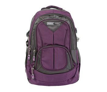Para John PJSB6012A20 20-inch School Backpack - Purple in KSA