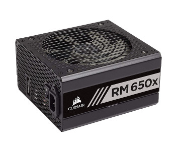 Corsair CP-9020178-UK RMx Series RM650x 80 Plus Gold Fully Modular ATX Power Supply - Black in OMAN